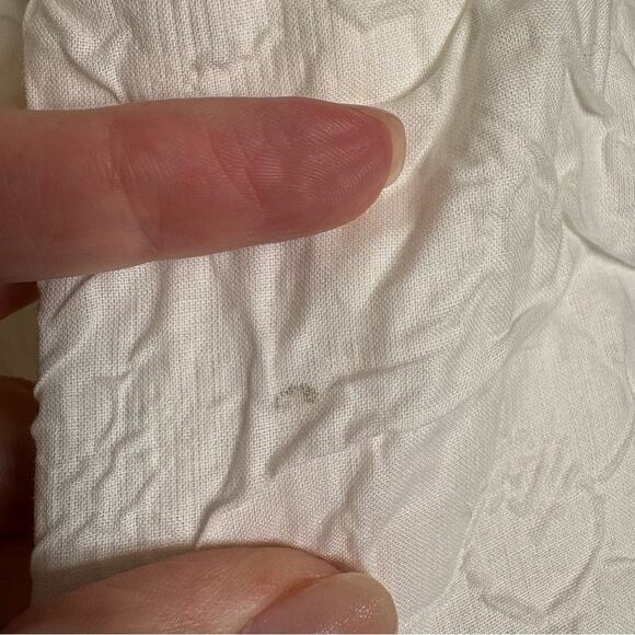 NWT Endless Rose Floral Texture Tiered Midi White Skirt Size Medium - Picture 6 of 10